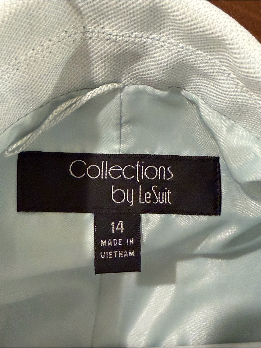 Le Suit Light Mint Single-Button Women's Blazer - Picture 4 of 5